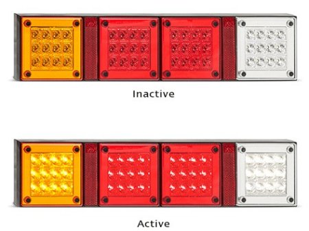 LED LAMP - Indicator/Stop/Tail/Reverse - Multi-Voltage input...