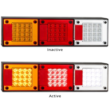 LED LAMP - Indicator/Stop/Tail/Reverse/Reflector - Multi-Vol...
