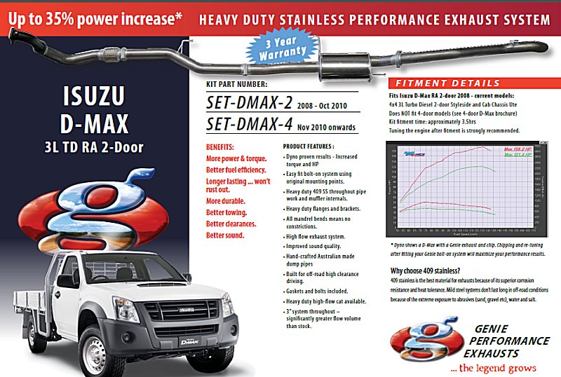 ISUZU D-MAX 3L TD RA 2-Door Turbo Diesel 4X4 2008-OCT 2010 4...