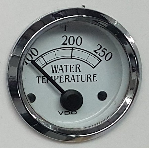 Water Temperature Gauge Classic style face 100-250f 12v 50mm...